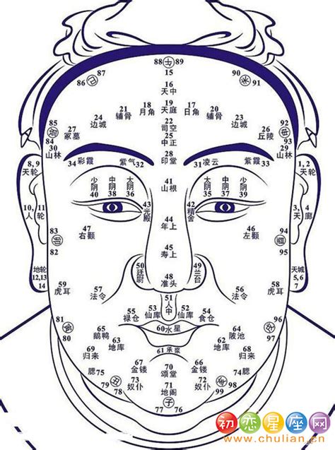 男人面痣|中国传统痣相学：男人面部痣相全解（可收藏）